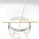Ver imagem 7 de Pavio Velas Decorativas Algodão Parafinada 2mm 10cm - 100uns com 100 Adesivos - 25 Centralizador