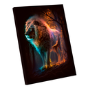 Ver imagem 1 de Quadro Leão Neon -- BR ARTES