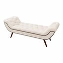 Ver imagem 2 de Puff Recamier 140cm Awa Bouclé Off White - Sallar Home