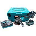 Ver imagem 1 de Esmerilhadeira Makita 4.1/2pol C/2bat 40v 4ah Interruptor Freio Mak-pac