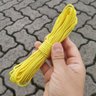 Corda Sobrevivência 39Kg Paracord 425 Libras Amarela Natureza Aventura 10 Metros Resistente 3mm - 2