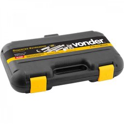 Jogo de soquetes estriados encaixe 1/2" 8 mm a 32 mm com 22 peças Vonder - 2