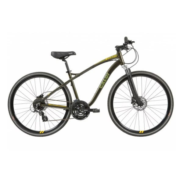 BICICLETA CALOI EASY RIDER ARO 700 2019 - VERDE ESCURO | MadeiraMadeira