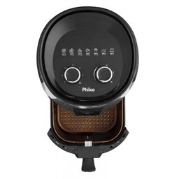 Fritadeira Elétrica Philco Air Fryer Gourmet Black 4.4L 1500W PFR15 - 5