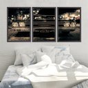 Ver imagem 1 de Quadro Decorativo 135x64cm Carro Antigo Impala Quarto Sala