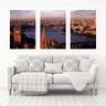 Quadro Decorativo 135x64cm London Eye Big Ban Londres Sala - 1