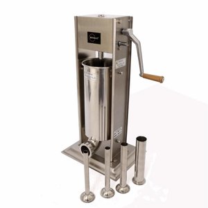 Embutideira Ensacadeira para Linguiça Brimac Industrial Manual em Aço Inox 5l Emb5