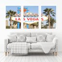 Ver imagem 1 de Quadro Decorativo 135x64cm Las Vegas Nevada Quarto Sala