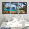 Quadro Decorativo 135x64cm Fernando De Noronha Quarto Sala - 1