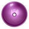 Cuba de Apoio Redonda 36 cm (Roxa Perolizada) - 2
