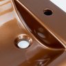 Cuba de Apoio com Pia Quadrada (Cobre Perolizada) - 2