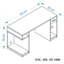 Ver mais imagens de Mesa Gamer Idl Xp 1000 Pro Preto/laranja - Germai Móveis