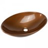 Cuba de Apoio Oval 50 cm (Cobre Perolizada) - 1