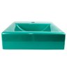 Cuba de Apoio com Pia Quadrada (Esmeralda) - 3