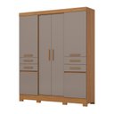 Ver imagem 2 de Guarda Roupa Casal 6 Portas 4 Gavetas B392