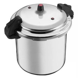 Panela de Pressão 20 litros Polida Fechamento Externo Nacional - 1 Panela de Pressão 20 litros Polida Fechamento Externo Nacional - 1