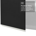 Ver mais imagens de Armário Aéreo 50cm 1 Porta Branco/preto Glamy Madesa