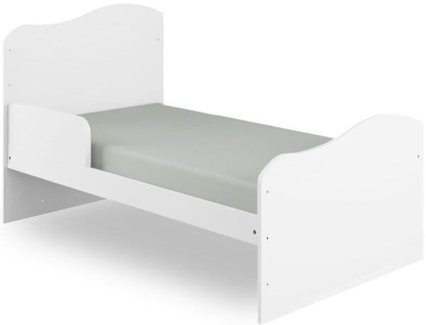 Quarto Infantil Completo 4 Portas Belly com Berço Munique Branco Brilho - Moveis Canaã - 5