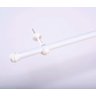 Varão Simples para Cortina de 2 Metros Espessura 19mm - Branco - 2