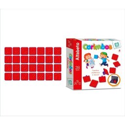 Carimbos de Letras do Alfabeto - 28 carimbos - 3