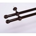 Ver imagem 1 de Varão Duplo para Cortina de 2 Metros Espessura 19mm - Ouro Velho