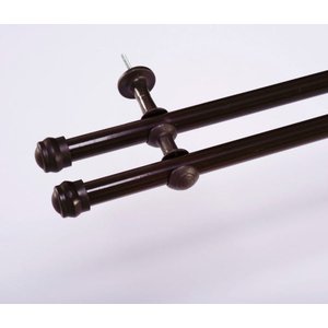 Varão Duplo para Cortina de 2 Metros Espessura 19mm - Ouro Velho