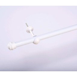 Varão Simples para Cortina de 4 Metros Espessura 19mm - Branco - 1