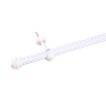 Varão Simples para Cortina de 4 Metros Espessura 19mm - Branco - 2