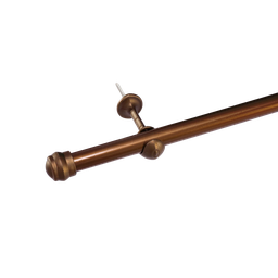 Varão Simples para Cortina de 3 Metros Espessura 19mm - Ouro Velho - 2