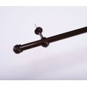 Ver imagem 1 de Varão Simples para Cortina de 3 Metros Espessura 19mm - Tabaco