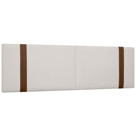 Painel Suspenso Cabeceira Dobrável Pietro para Cama Box Casal 140cm Boucle:bouclê Bege Marfim