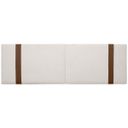 Ver imagem 2 de Painel Suspenso Cabeceira Dobrável Pietro para Cama Box Casal 140cm Boucle:bouclê Bege Marfim