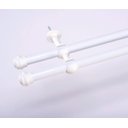 Ver imagem 1 de Varão Duplo para Cortina de 3 Metros Espessura 19mm - Branco