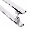 Puxador De Inox Para Porta Pivotante Madeira Vidro 40cm - 4