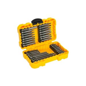 Jogo de bits/Ponteiras CRV com 32 Peças Encaixe Sextavado de 1/4" - Vonder