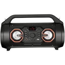Caixa de Som Portátil Bluetooth/Rádiofm/USB/Aux Bateria Recarregável Bivolt 60W - Lenoxx - 2