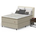 Ver imagem 2 de Conjunto Box Casal Mola Prodormir Hercules New Bege