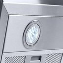 Ver imagem 6 de Coifa De Parede 70cm Vidro Reto Duto Slim Fogatti Inox 110v