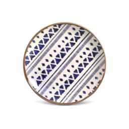 Prato Sobremesa 20,5cm Cerâmica Coup Asteca - Porto Brasil - 1