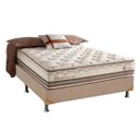 Ver imagem 1 de CONJUNTO: BOX + COLCHÃO HERVAL ISTAMBUL MOLAS MAXSPRING CASAL 138X88X71