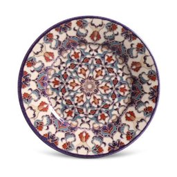 Conjunto de Prato de Sobremesa Turquia 6pcs Porto Brasil - 1
