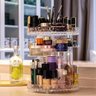 Organizador de Cosmeticos Giratorio Suporte Perfumes Maquiagem Redondo Ajustavel Armazenagem 3 - 2