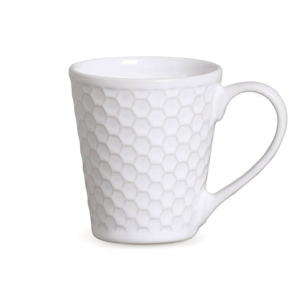 CONJUNTO DE CANECA COLMEIA BRANCO 280ML 4UN PORTO BRASIL - 1