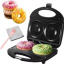 Ver imagem 2 de Super Máquina 110v 2 Donuts Grandes Antiaderente sem Fritura