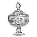 Ver imagem 1 de Bomboniere Compoteira Kleos Baleiro Taça Pote Vidro Bala