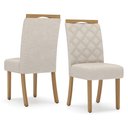 Ver imagem 5 de Mesa de Jantar Dora 90 4 Cad. Bella Linho - Henn