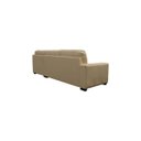 Ver imagem 4 de Sofá de Couro Canto Marrocos 3 Lugares com Chaise Direita - Manteiga