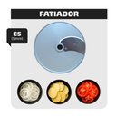 Ver imagem 2 de Disco Fatiador 5mm Skymsen para Processador de Alimentos PA7 Pro E5