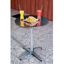 Ver imagem 5 de Mesa Bistro Alta Redonda em Alumínio 60cm Regula 70 Ou 110cm