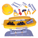 Ver imagem 7 de Kit Bancada de Ferramentas Infantil Oficina Para Crianças Brinquedo Didático Com Acessórios 54 Peças